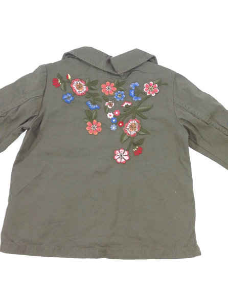 H&M virágmintás lányka kabát