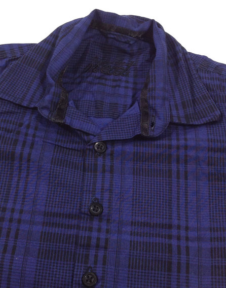 Next sötétkék kockás kisfiú ing