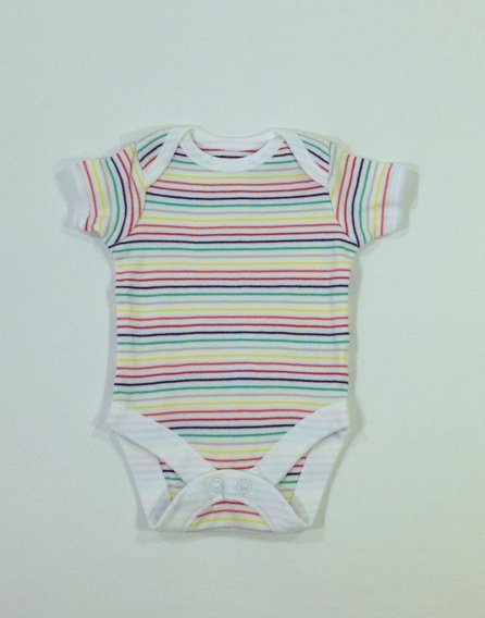 Miniclub színes csíkos body
