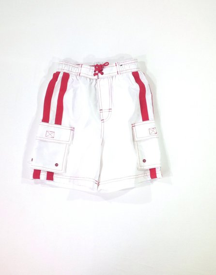 George csíkos kisfiú fürdőnadrág