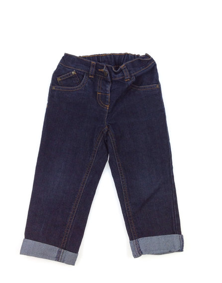 Next sötét színű kislány farmernadrág