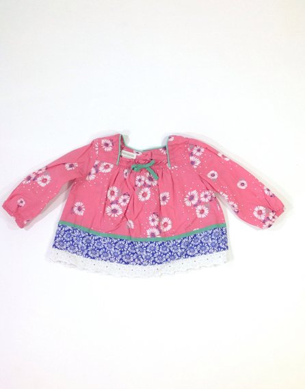 Monsoon virág mintás baba felső