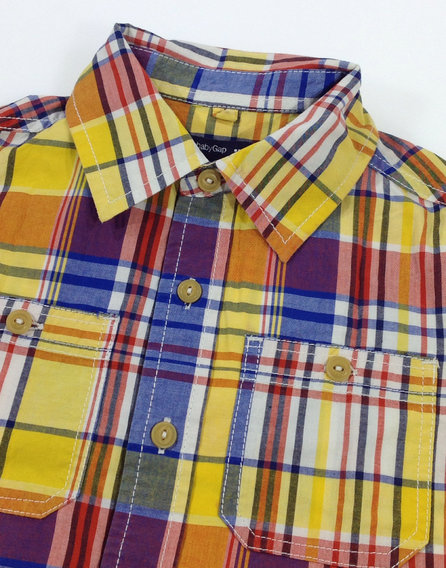 GAP színes kisfiú ing