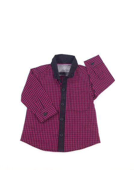 Next kockás baba ing