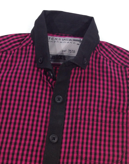 Next kockás baba ing