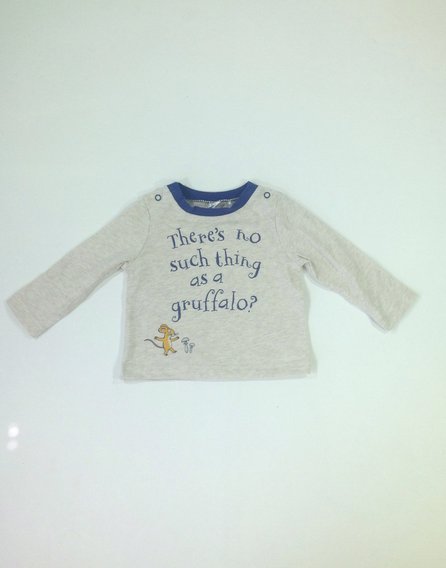 TU Gruffalo mintás feliratos baba felső
