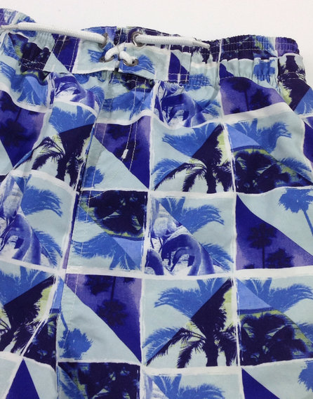 M&Co pálmafa mintás fiú fürdőnadrág