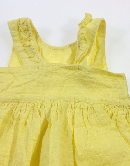 Tu citromsárga baba ruha
