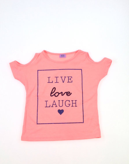 F&F feliratos kislány póló