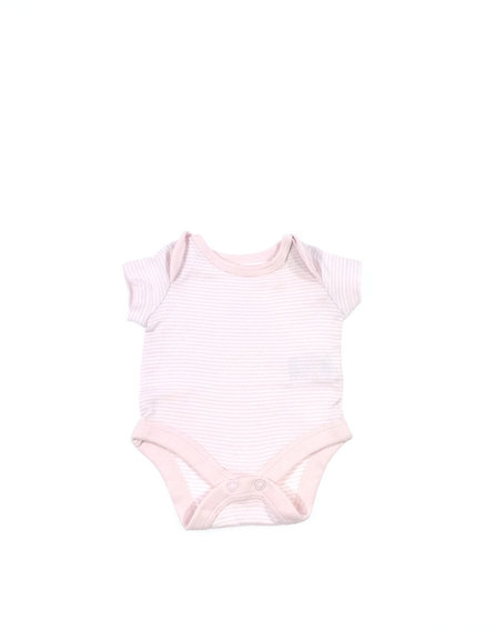 Mothercare rózsaszín csíkos kislány body