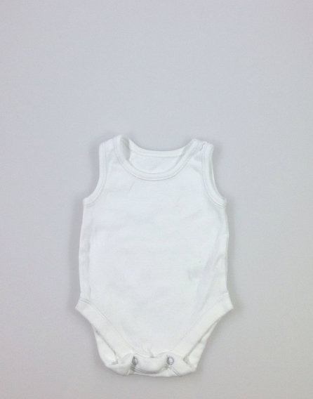 George fehér ujjatlan body