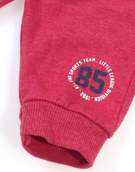 Heatons piros baba melegítőnadrág