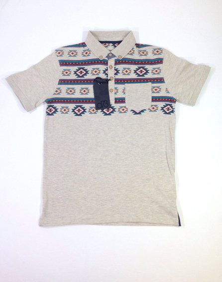 Denim 73 norvég mintás fiú póló