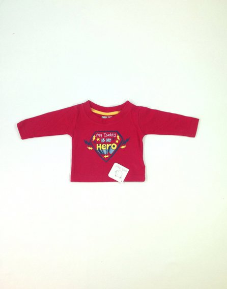 Early days nyomott mintás baba felső