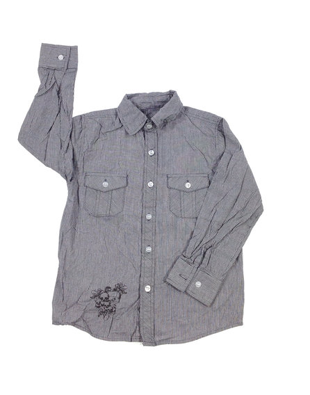 St. Bernard szürke csíkos fiú ing