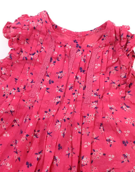 George apró virágmintás baba ruha