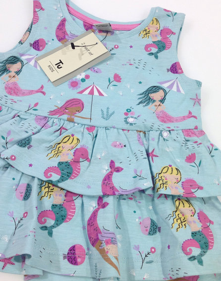 Tu hableány mintás fodros póló