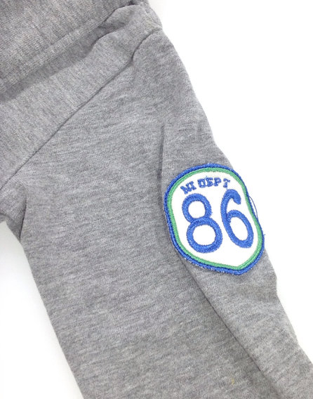 Name it szürke csíkos baba felső