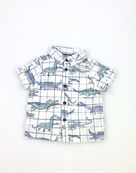 Marks & Spence dínó mintás ing