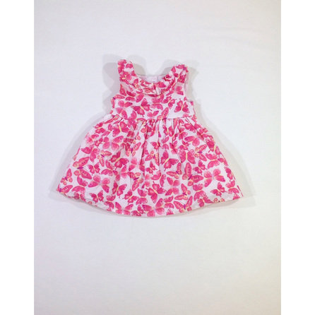 Early days pillangó mintás baba kisruha