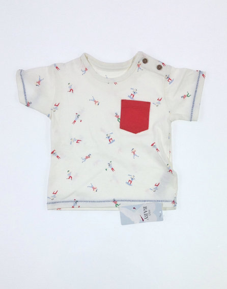 Marks & Spencer emberkés baba póló