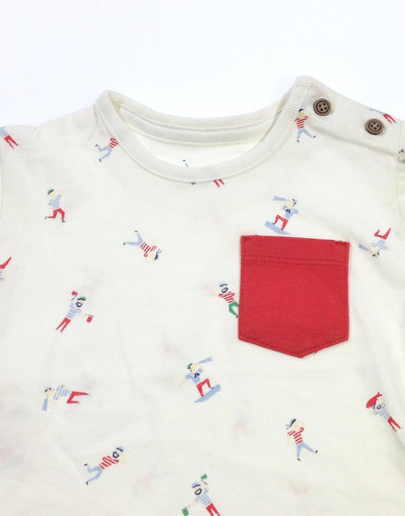 Marks & Spencer emberkés baba póló