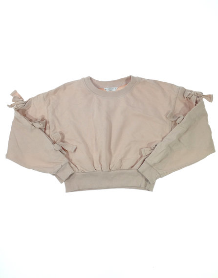 Matalan púder rózsaszín lányka pulóver