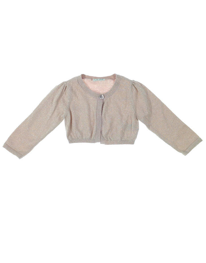 Next rózsaszín csillogós kislány kardigán