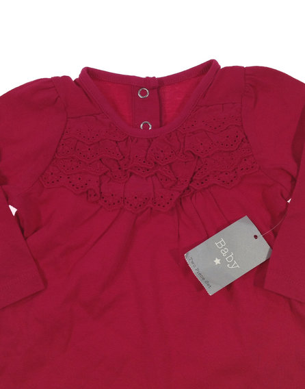 Baby piros baba felső