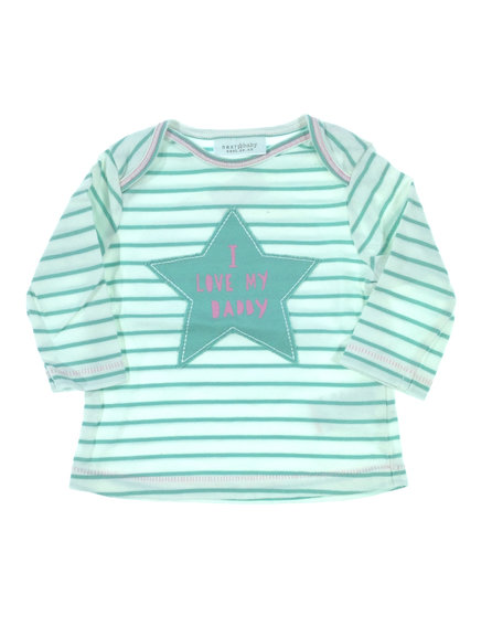 Next csíkos baba felső