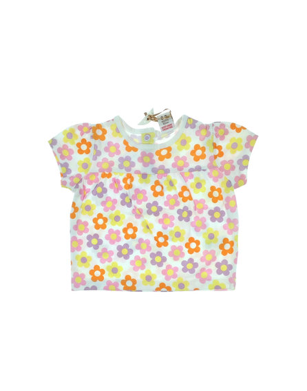 Adams színes virágmintás póló