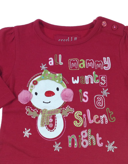 St. Bernard karácsonyi baba felső