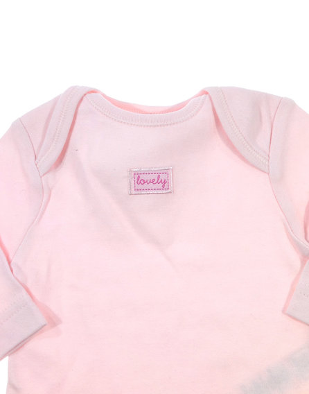 George rózsaszín baba felső