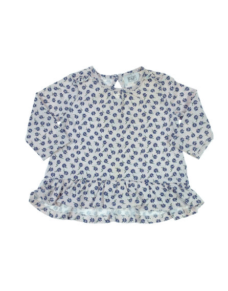 F&F apró virág mintás baba felső