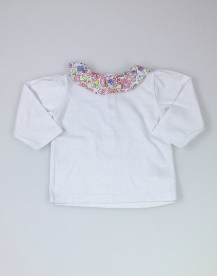 Rock a Bye Baby virágos fodros felső