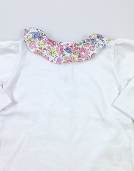 Rock a Bye Baby virágos fodros felső