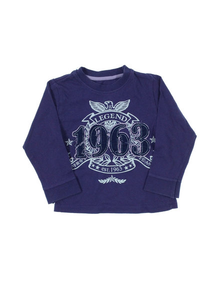 St. Bernard lila feliratos kislány felső