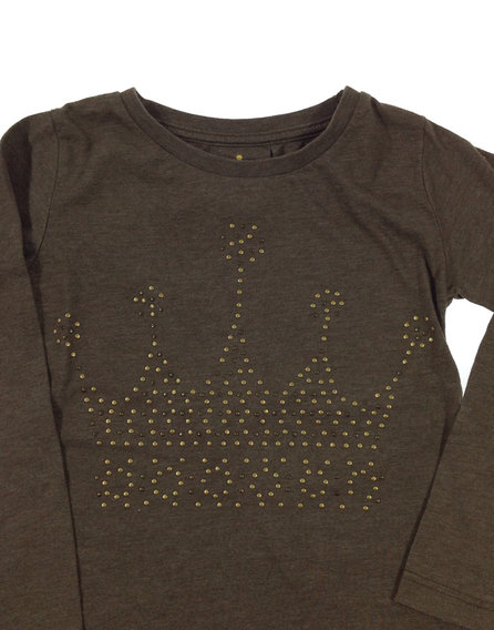 Y.d kislány korona mintás felső