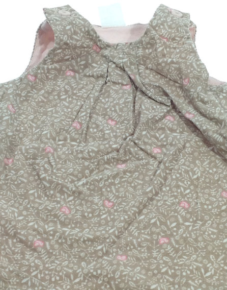 H&M apró mintás baba bársony ruha