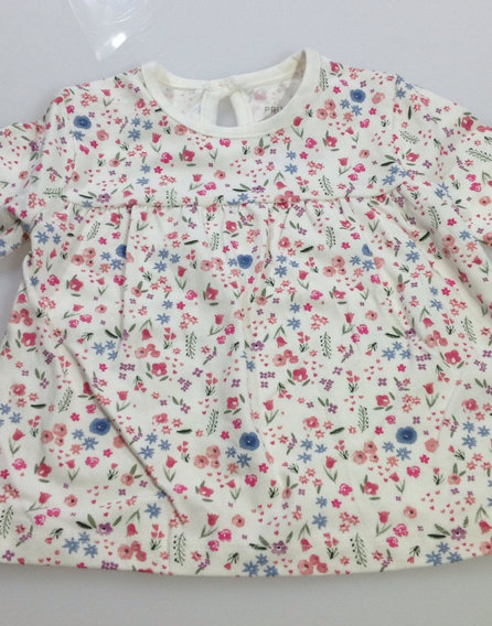 Primark virágmintás baba ruha