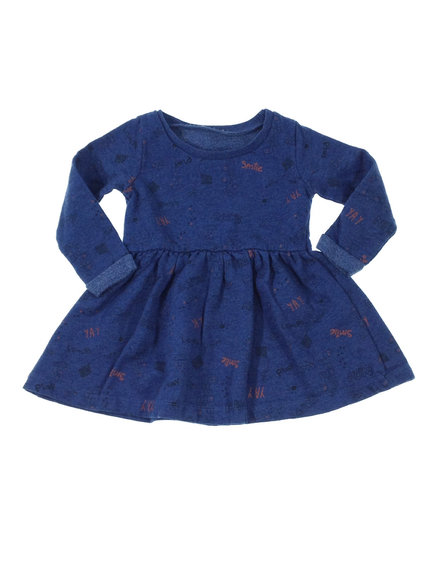 St.Bernard feliratos sötétkék ruha