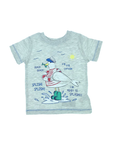 Dunnes madár mintás baba póló