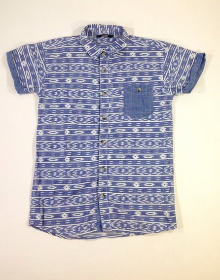 George kék farmer fiú ing