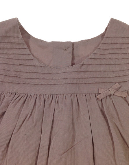 Matalan ujjatlan bársony kislány alkalmi ruha