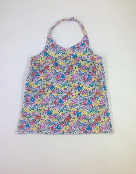 Next apró virág mintás lányla top