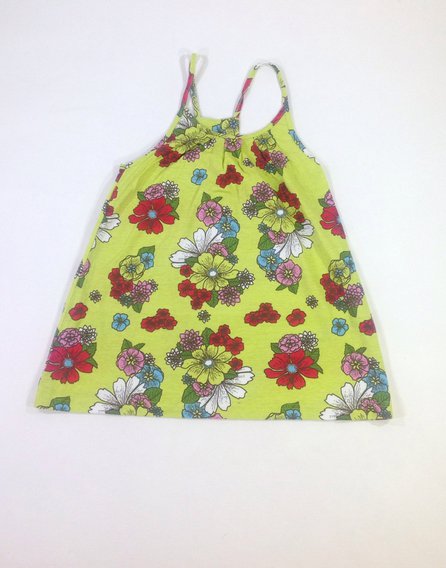 St. Bernard virág mintás kislány top