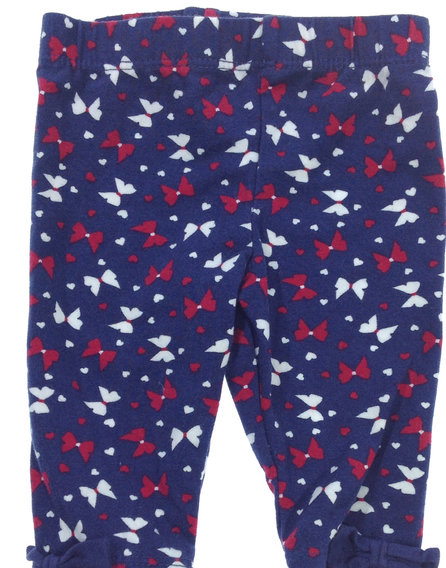 Tu masni mintás sötétkék baba leggings