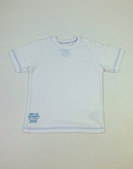 Next fehér kisfiú póló