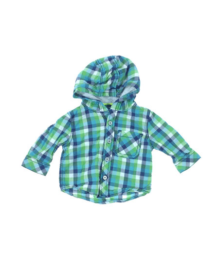 Next zöld színű kapucnis babaing