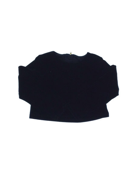 St. Bernard fekete színű bársony kislány felső